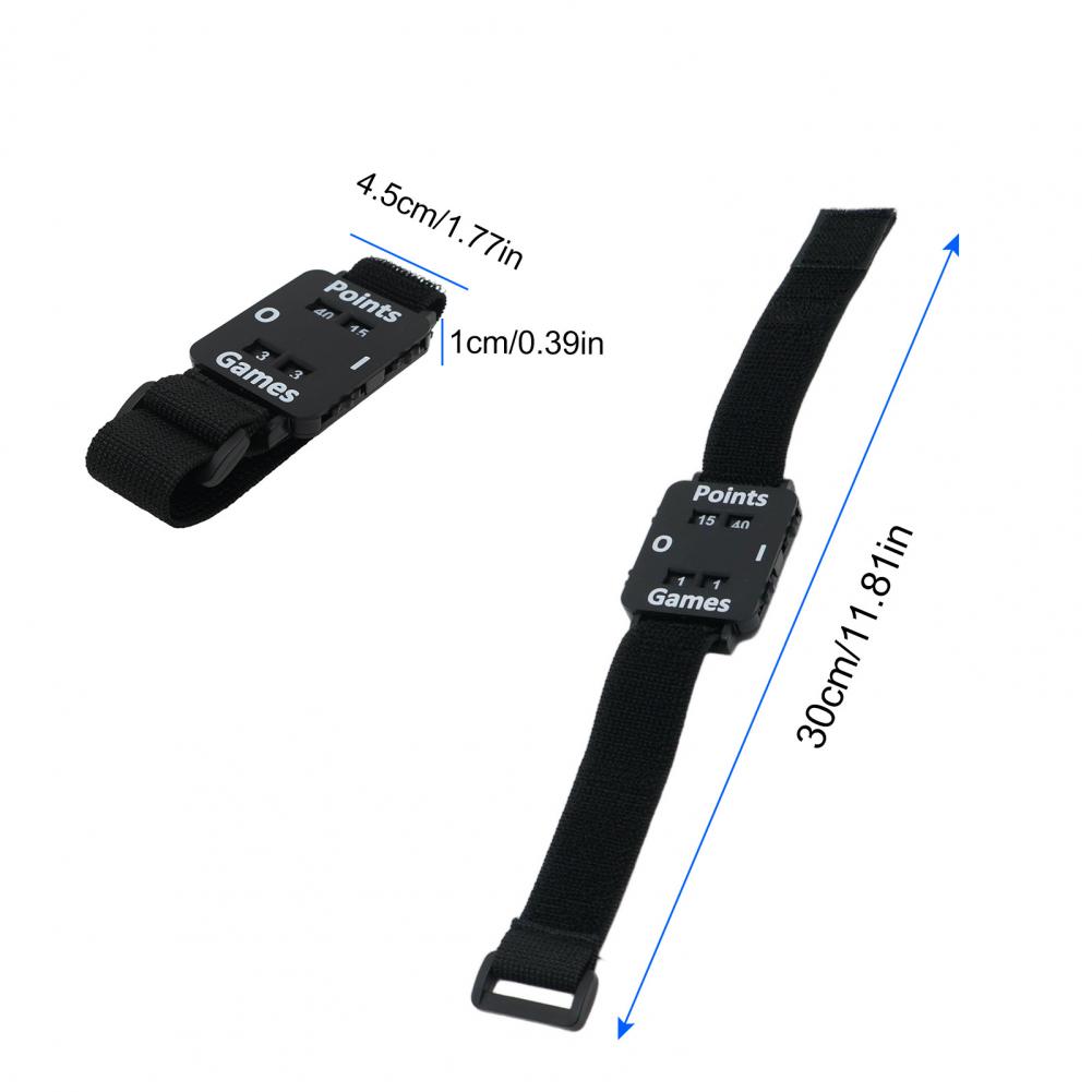 Wristband Ping Pong - Tennis Score Counter Watch With Adjustable
