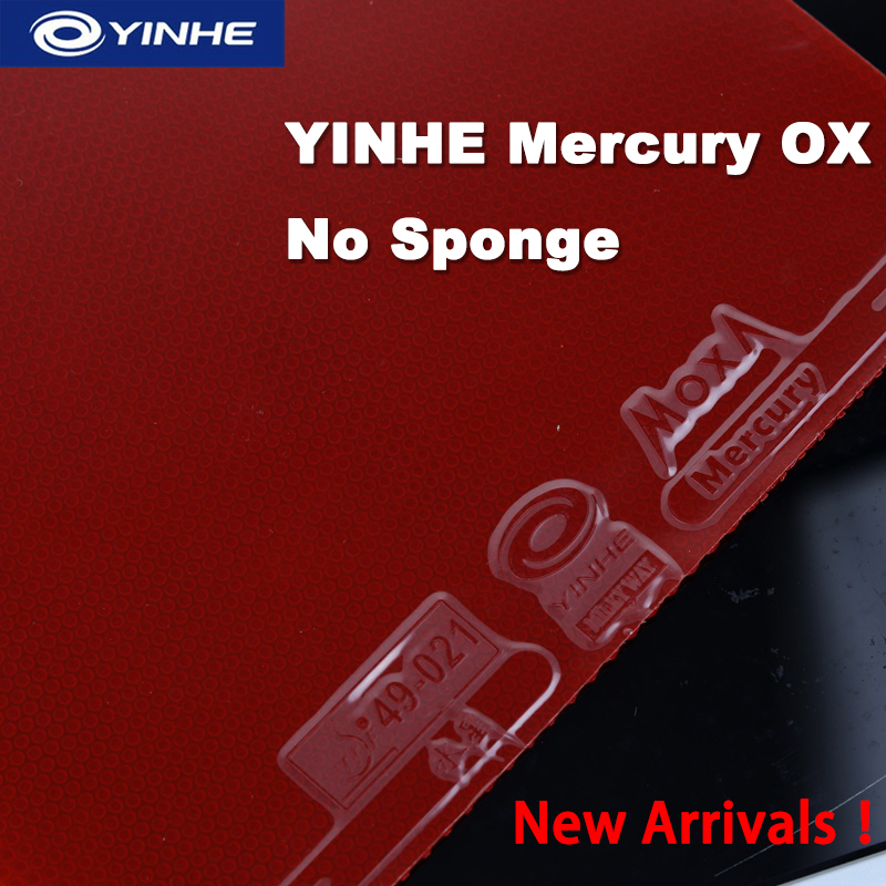 Table Tennis Paddle Set - YINHE Mercury OX Table Tennis Rubber