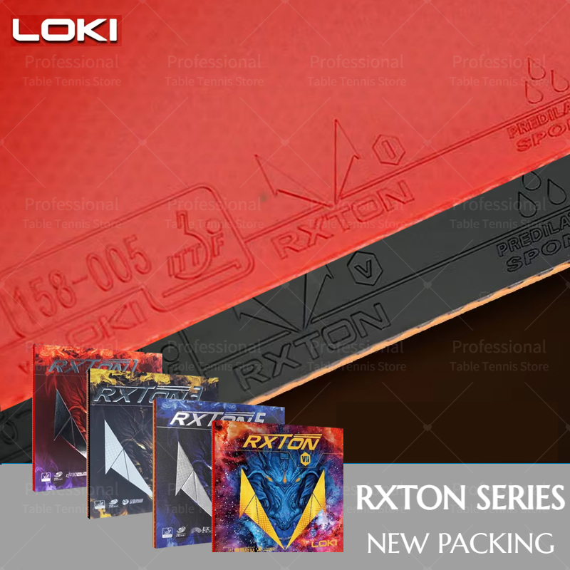 Table Tennis Rubber Anti Spin - LOKI RXTON 1 3 5 7