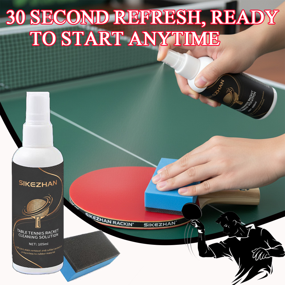 Table Tennis Paddle Set - Wash Free Table Tennis Racket Cleaning