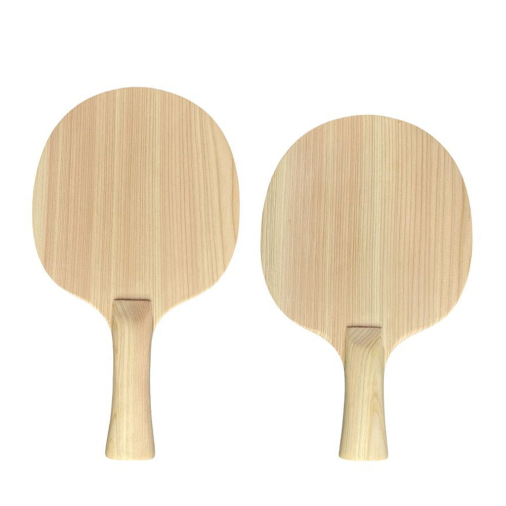 Table Tennis Double - Single Ply Hinoki Solid Wood Table