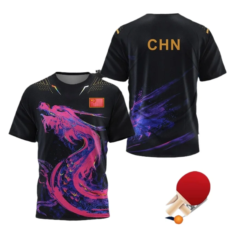 Xu Xin Table Tennis - CHINA Dragon Table Tennis Graphic T