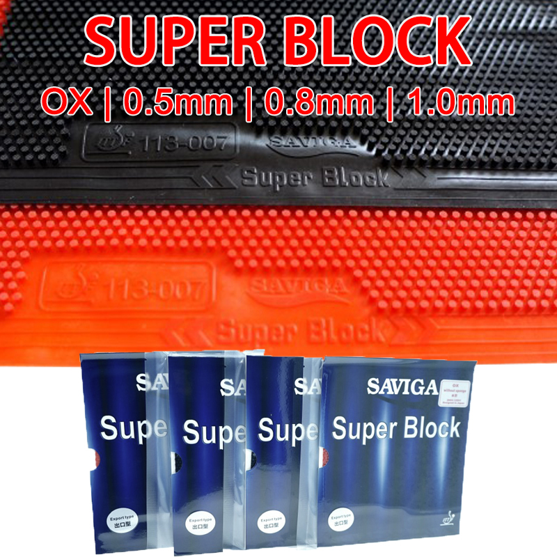 Table Tennis Defense - SAVIGA SUPER BLOCK OX Long Pips