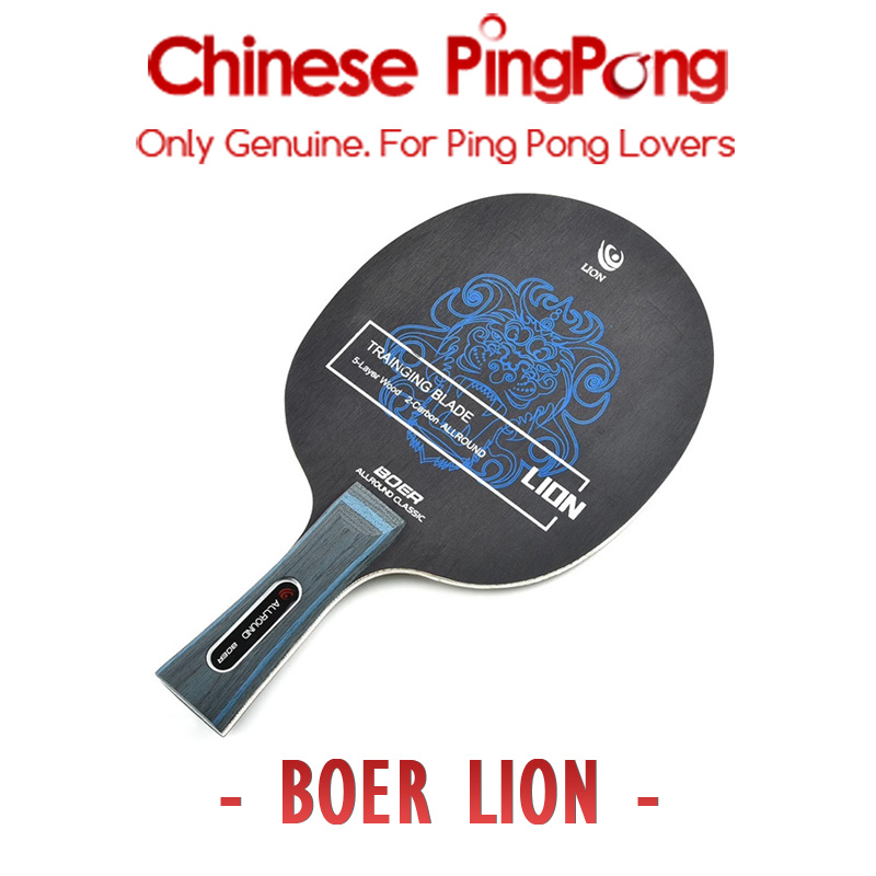 Table Tennis Grip Types - Original BOER LION Table Tennis Blade