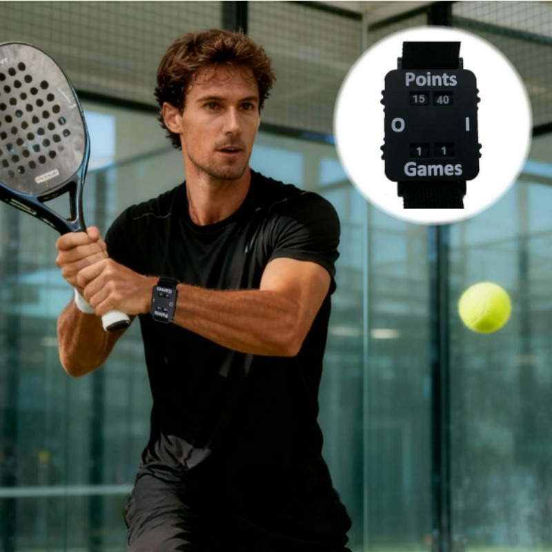 Wristband Ping Pong - Tennis Score Counter Watch With Adjustable