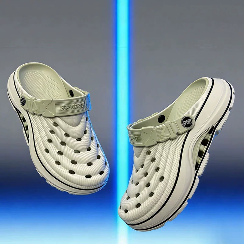 EVA Mesh Slippers Men's Thick  - đánh giá và giá Anti Loop Rubber