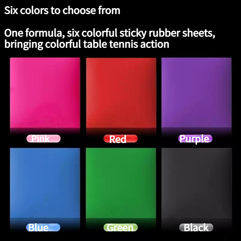 SUNFLEX AGILE Colorful Table T - đánh giá và giá Table Tennis Rubber Anti Spin