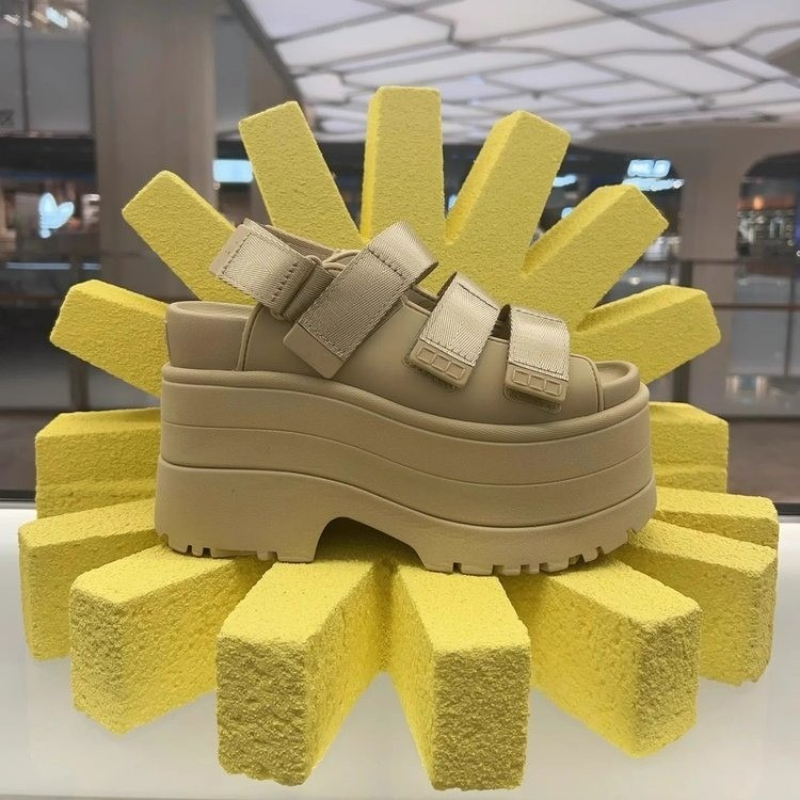 Thick-soled, High-raised, Toe- - đánh giá và giá Anti Loop Rubber