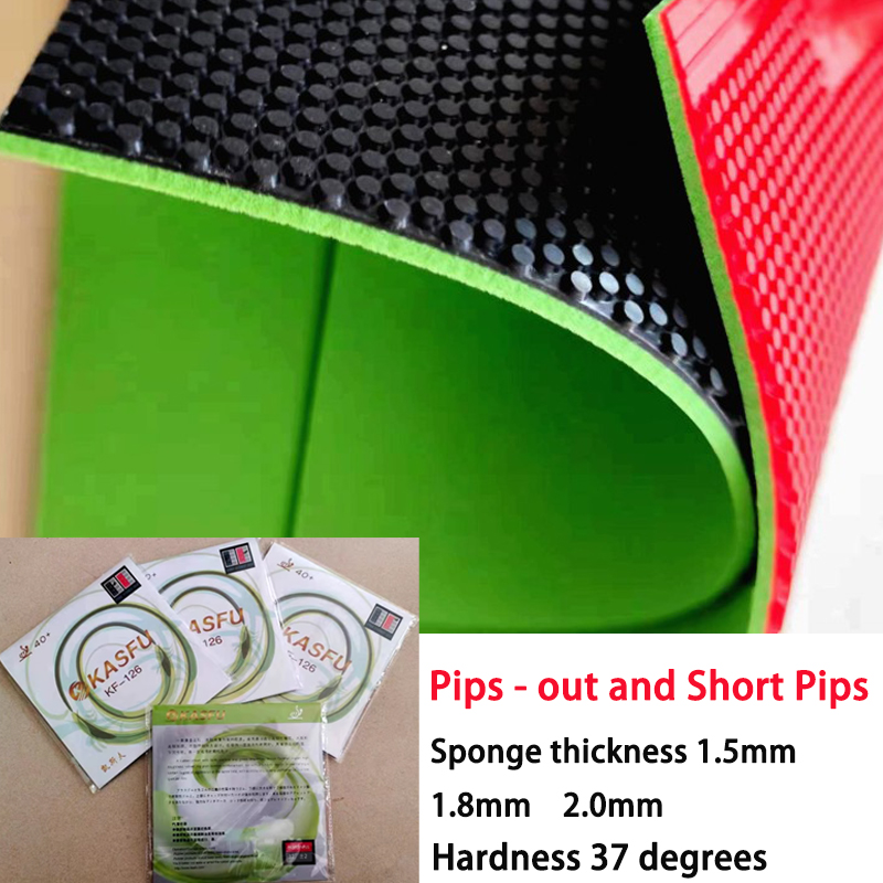 KASFU KF-126 Table Tennis Rubb - đánh giá và giá Table Tennis Rubber Anti Spin