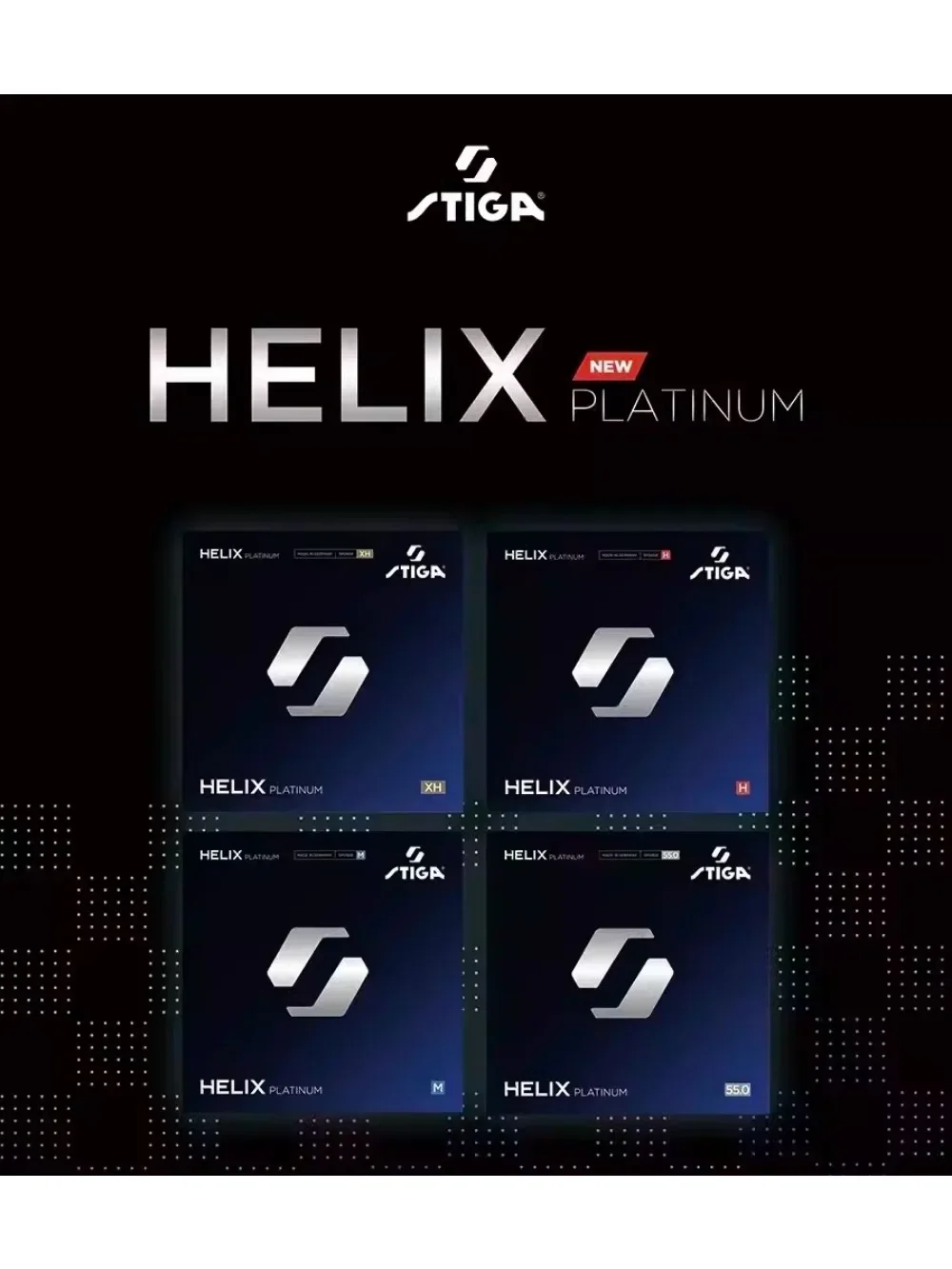 STIGA HELIX Platinum Series Ta - đánh giá và giá Table Tennis Elite Series