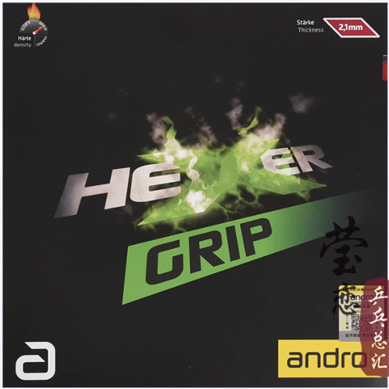 Andro HEXER GRIP table tennis  - đánh giá và giá Table Tennis Paddle Set
