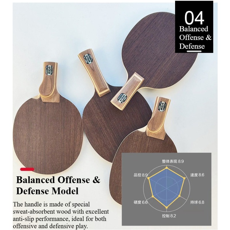Chinese/Japanese Penhold Table - đánh giá và giá Table Tennis Paddle Set