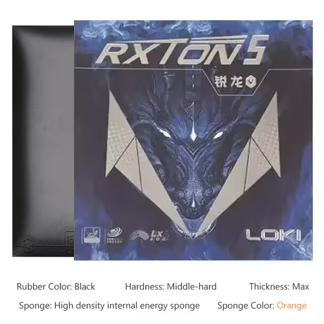 LOKI RXTON 1 3 5 7 Table Tenni - đánh giá và giá Table Tennis Rubber Anti Spin