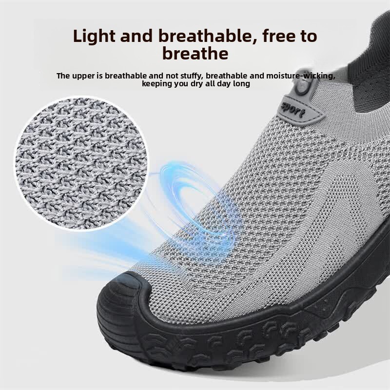Summer Men Casual Shoes Elasti - đánh giá và giá Anti Loop Rubber