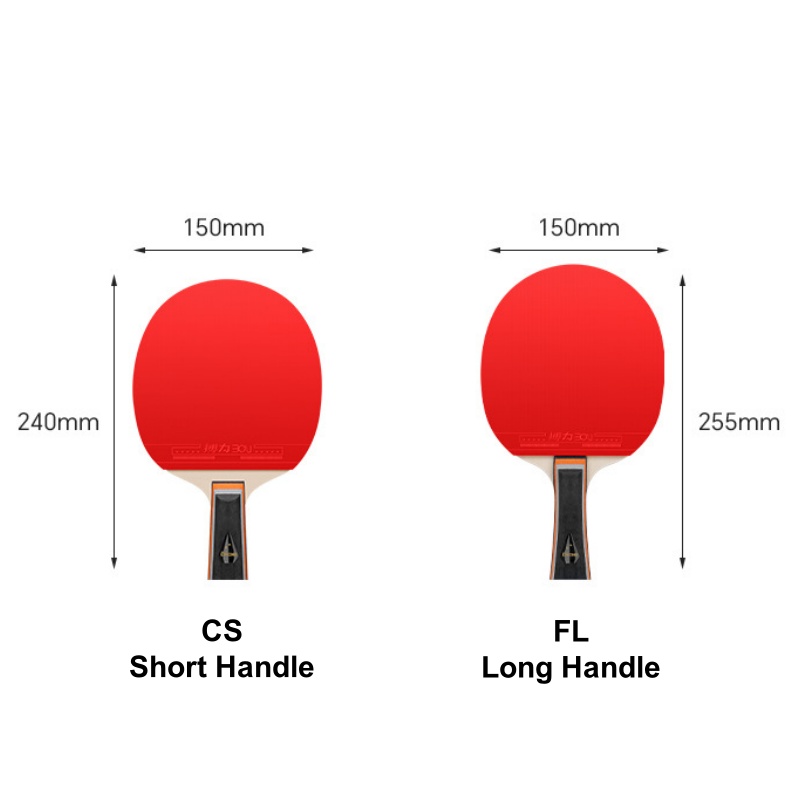 1pc Table Tennis Racket With B - đánh giá và giá Table Tennis Grip Types