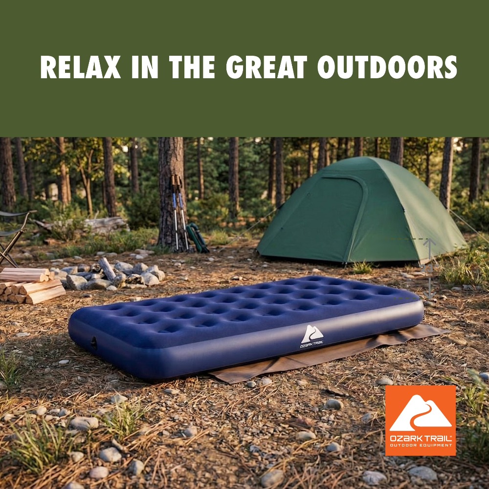 Twin Air Mattress 10 Inch Air  - đánh giá và giá Table Tennis Double