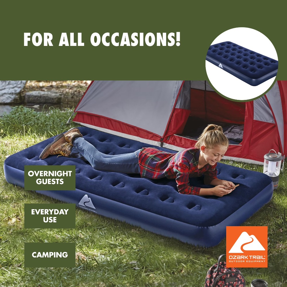 Twin Air Mattress 10 Inch Air  - đánh giá và giá Table Tennis Double