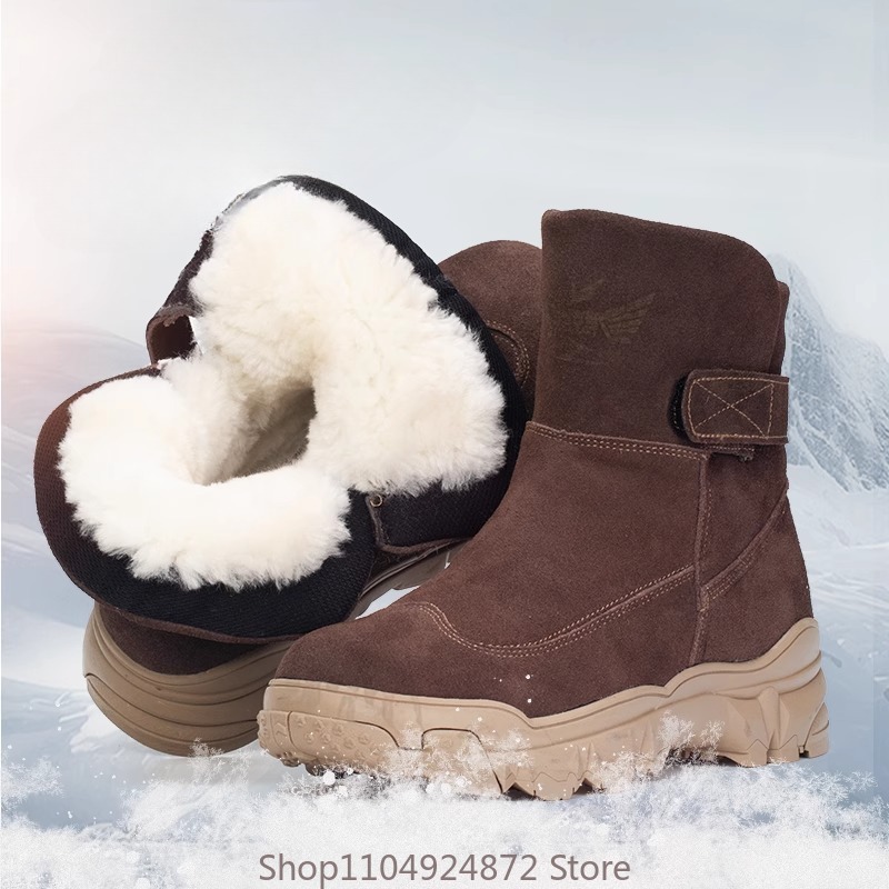 Outdoor Casual Snow Boots Men' - đánh giá và giá Anti Loop Rubber