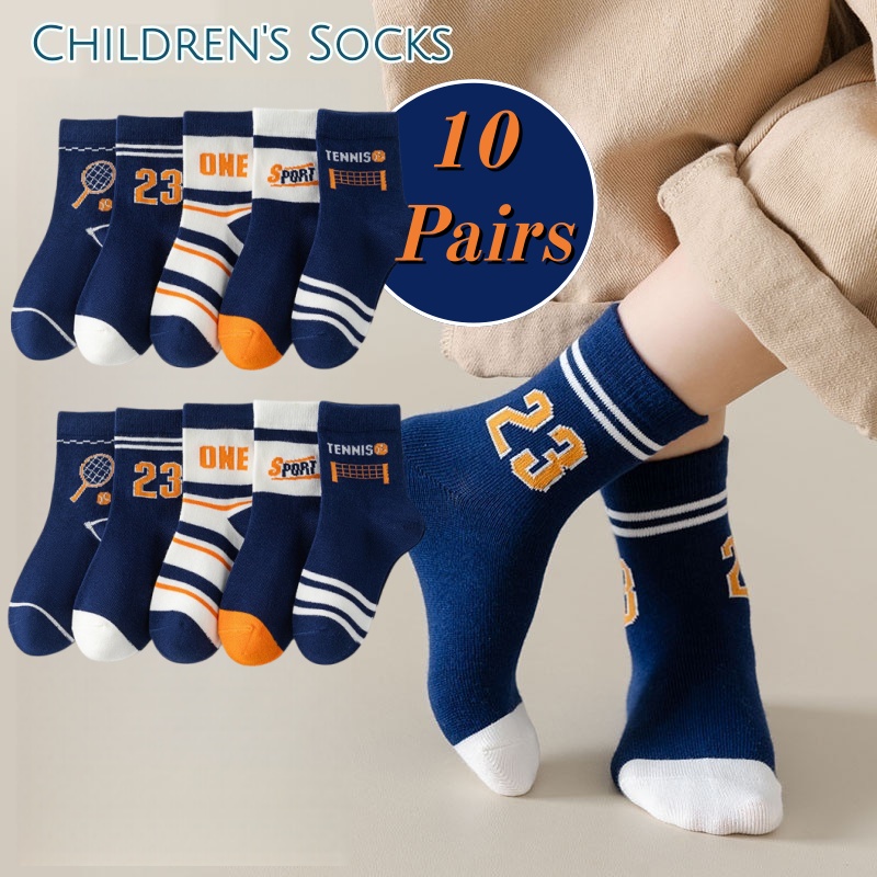 10 Pairs Boys Sports Crew Sock - đánh giá và giá Table Tennis Daily