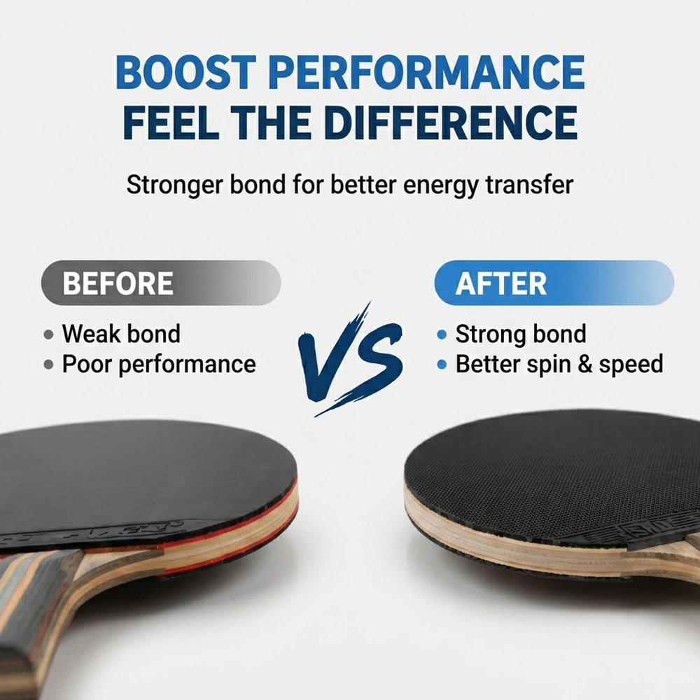 50ML Table Tennis Rubber Glue  - đánh giá và giá Rubber Booster Speed