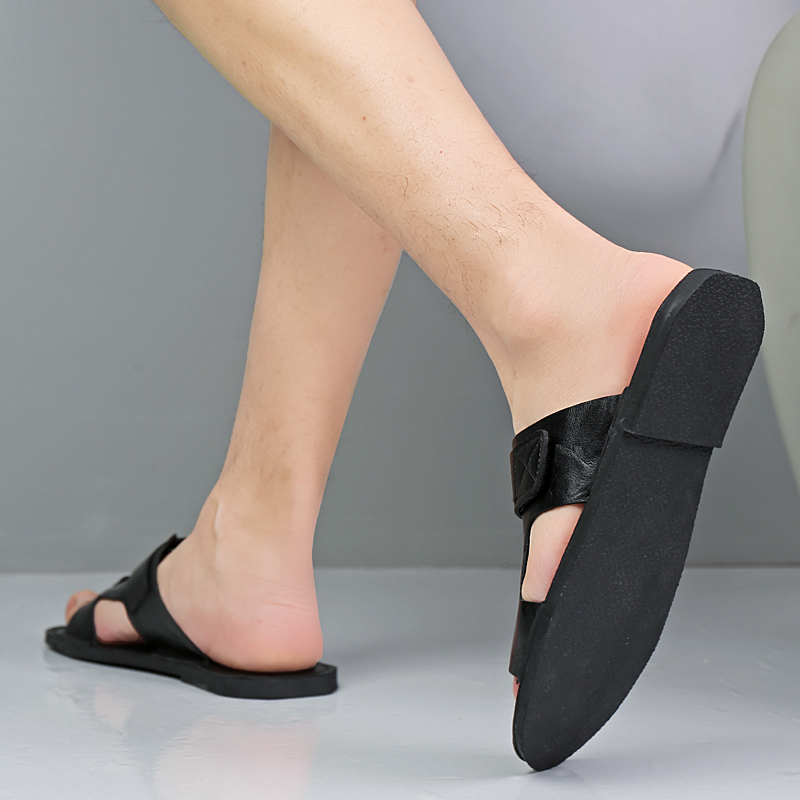 Large Size Premium Leather San - đánh giá và giá Anti Loop Rubber