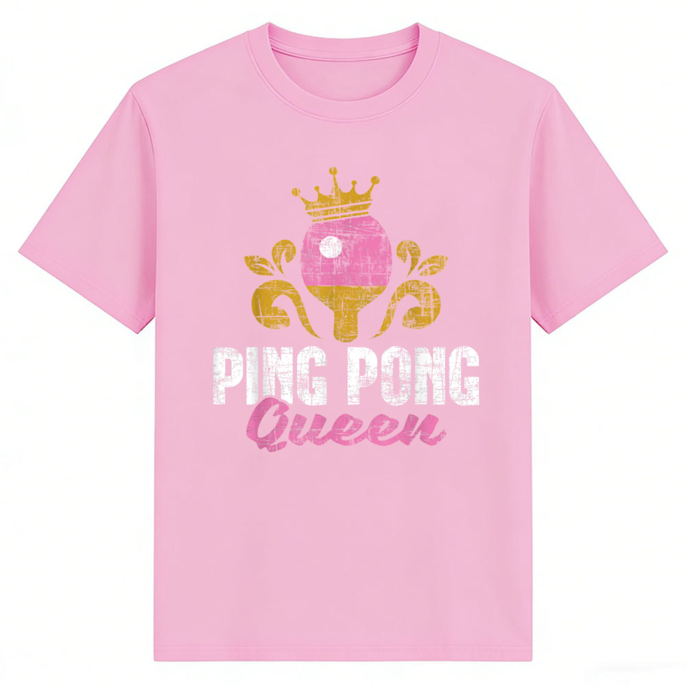 Ping Pong Queen Graphic T Shir - đánh giá và giá Table Tennis Queen