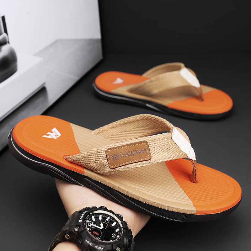 Luxury Mens Summer Flip Flops  - đánh giá và giá Anti Loop Rubber