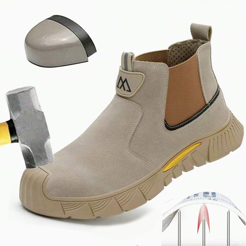 Lightweight Men's Safety Shoes - đánh giá và giá Anti Loop Rubber