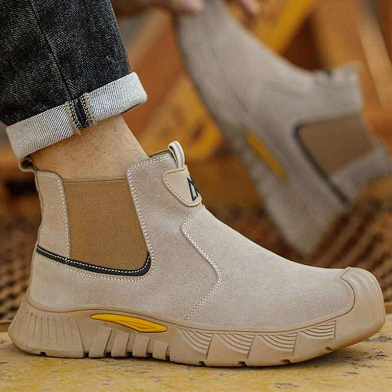 Lightweight Men's Safety Shoes - đánh giá và giá Anti Loop Rubber
