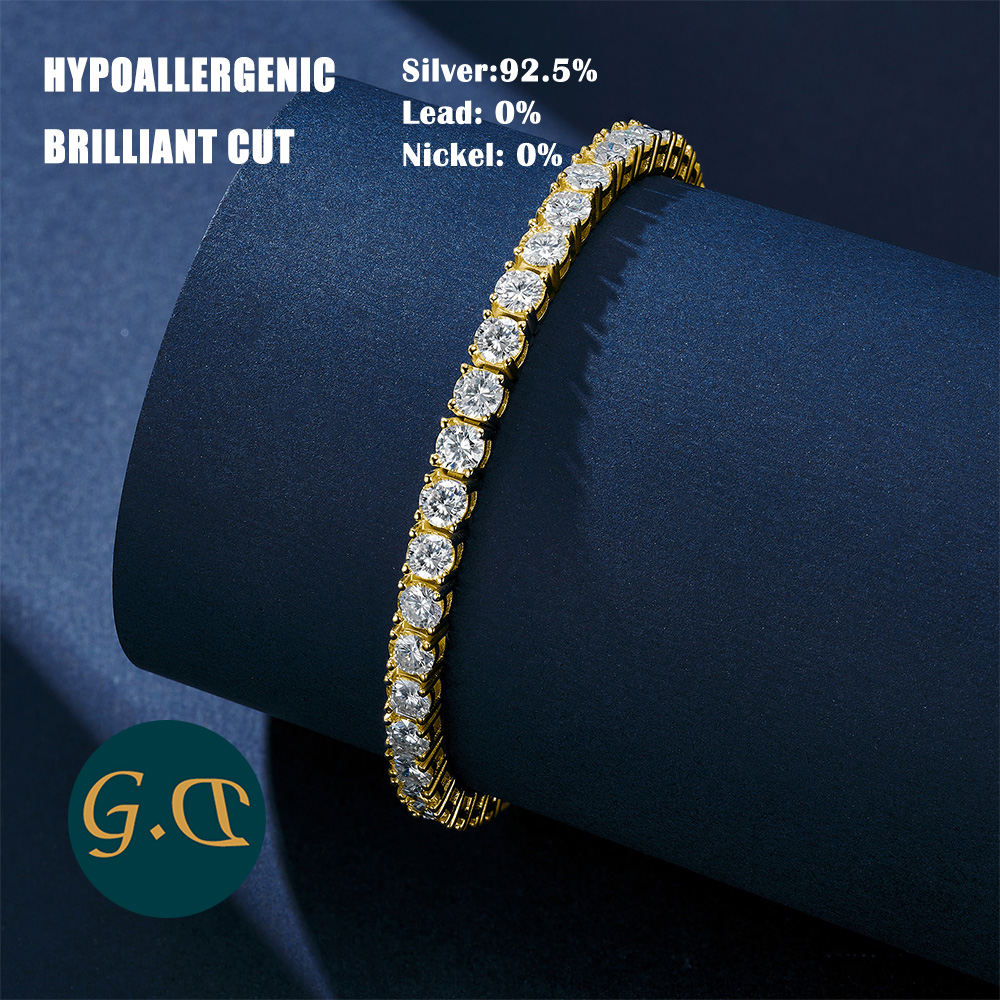 2mm-5mm Moissanite Tennis Brac - đánh giá và giá Table Tennis Daily
